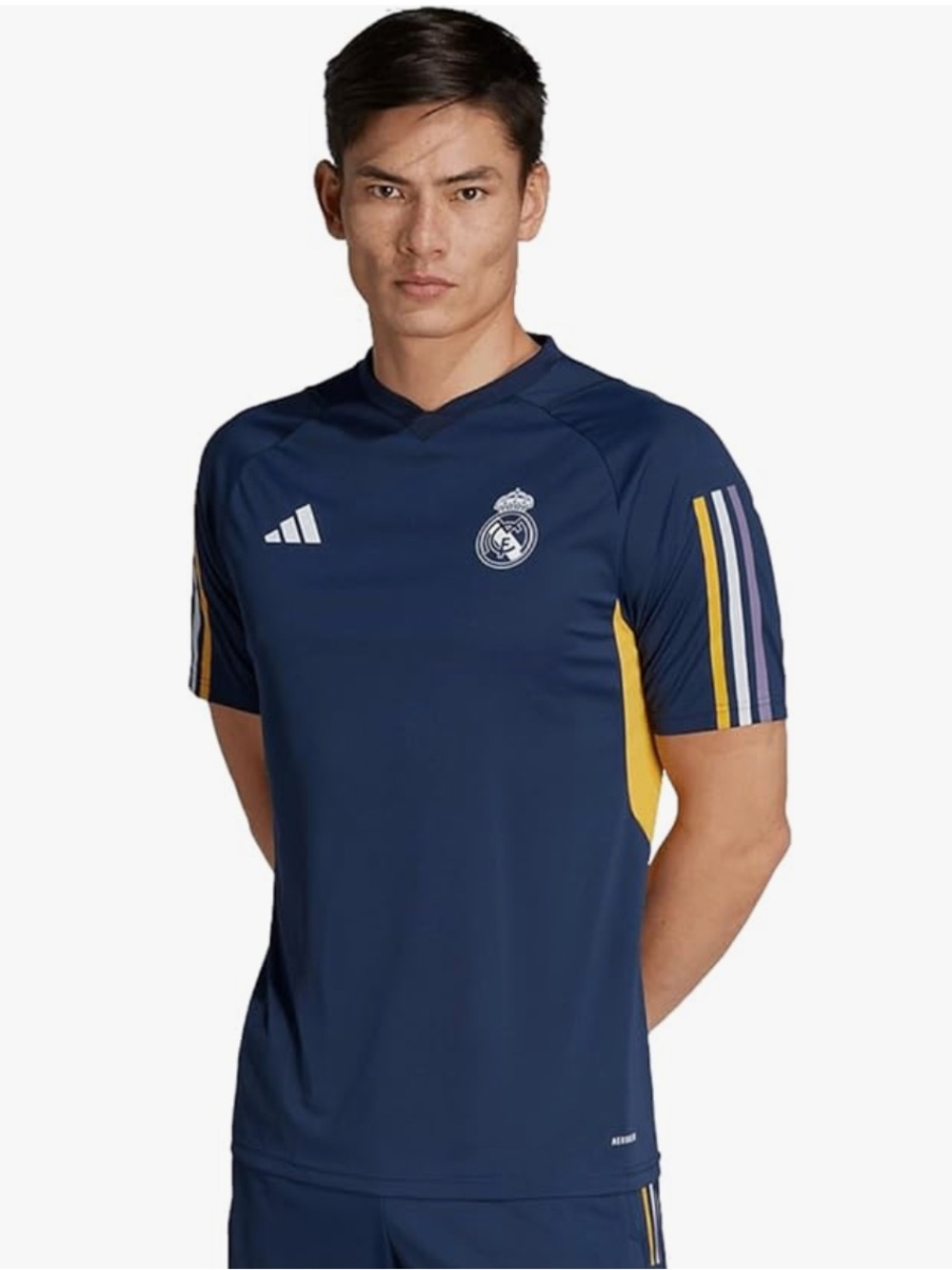 Adidas Men's Soccer Real Madrid 23/24 Training Jersey Blue Size Large